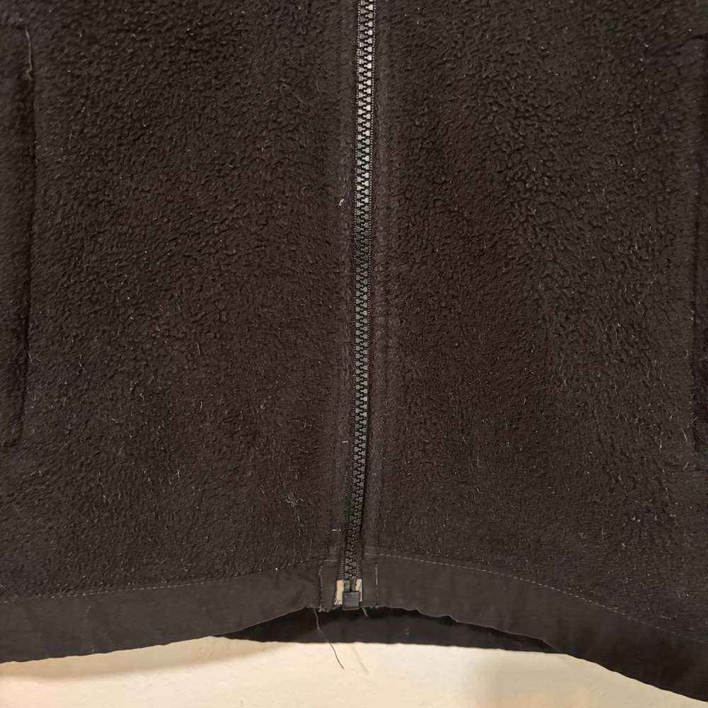 The North Face Fleece Jacket Denali Small Polartec Recycled Black Gorpcore - Picture 6 of 7